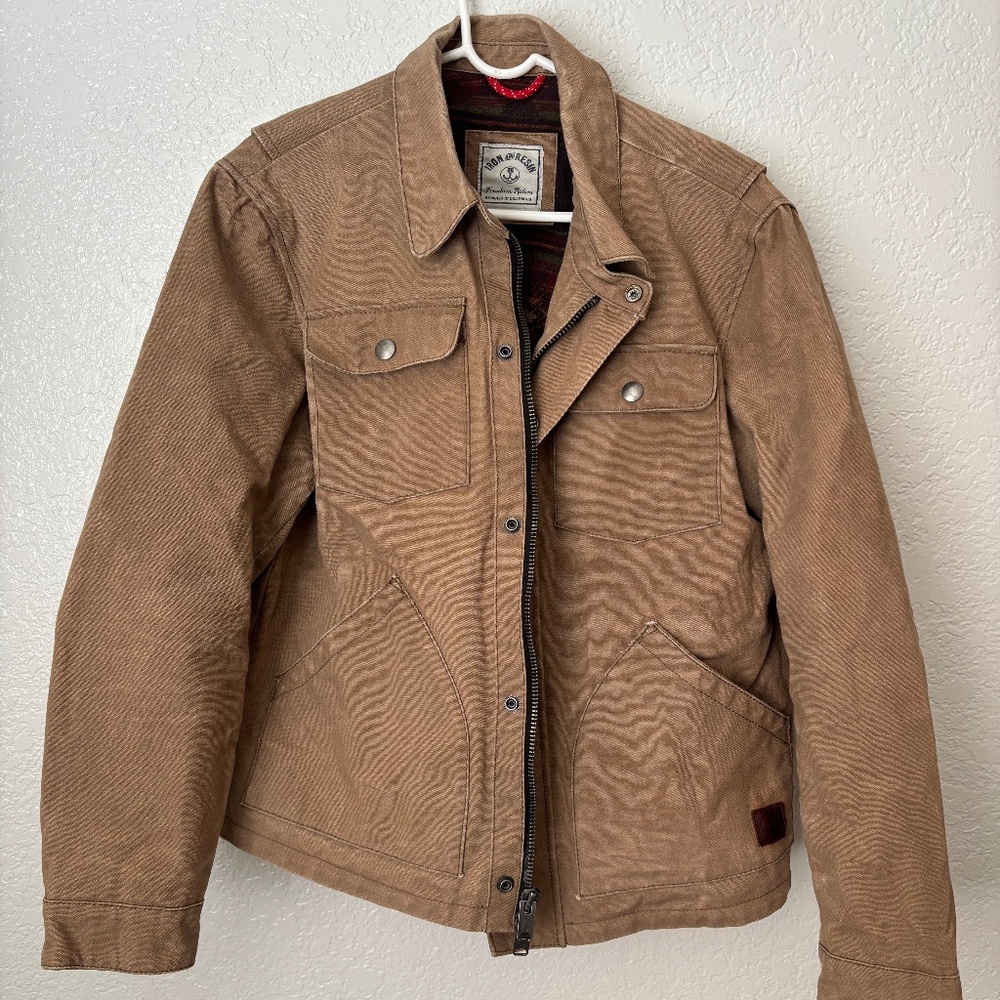 Iron & Resin Tan Canvas Jacket